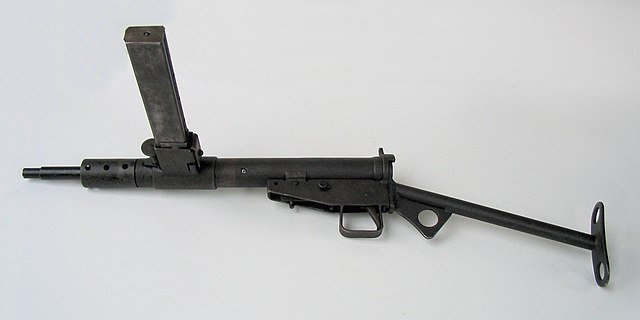 Sten Mk II — vue latérale
