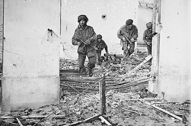 Parachutistes britanniques à Oosterbeek